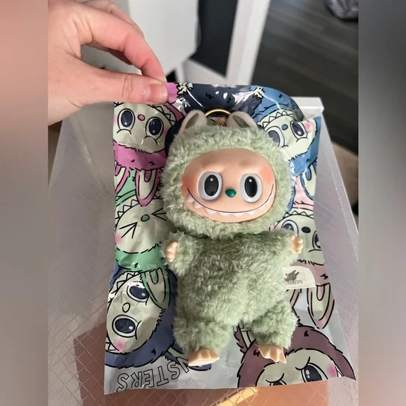 Authentic POP MART Labubu The Monsters Exciting Macaroon Vinyl Face Plush 🤗 - Picture 2 of 5